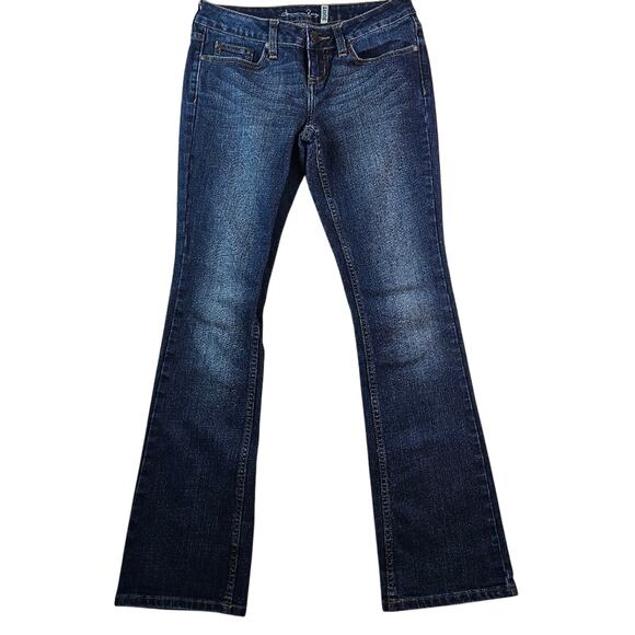 American Rag Boot Cut Jeans Junior’s 3R Western Denim Rodeo - Picture 1 of 10